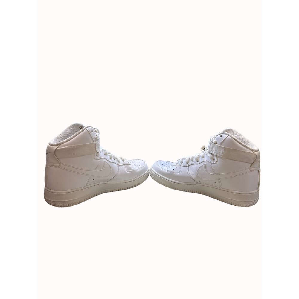 Nike Air Force 1 men’s white high top sneaker shoes size 8 SKU 4418 - Picture 5 of 10